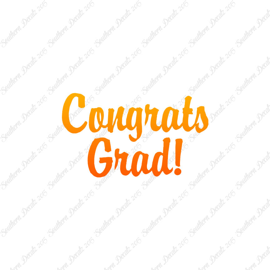 Congrats Grad Graduation