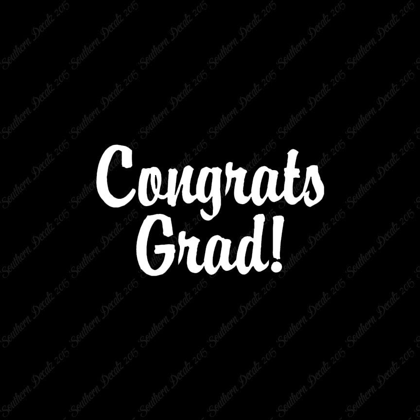 Congrats Grad Graduation