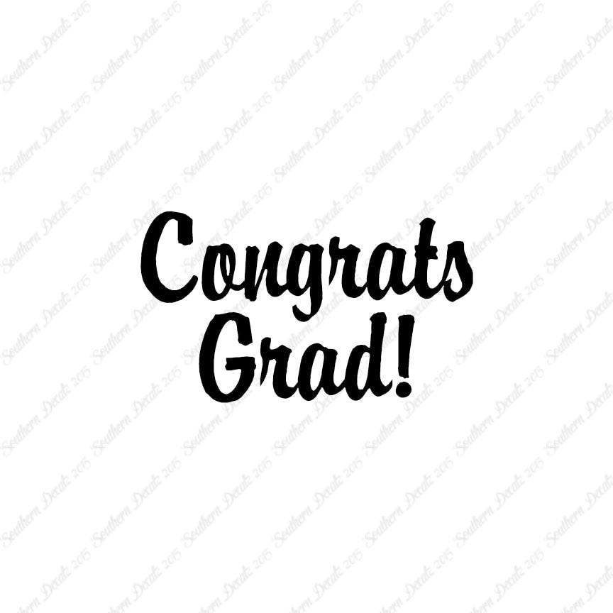 Congrats Grad Graduation