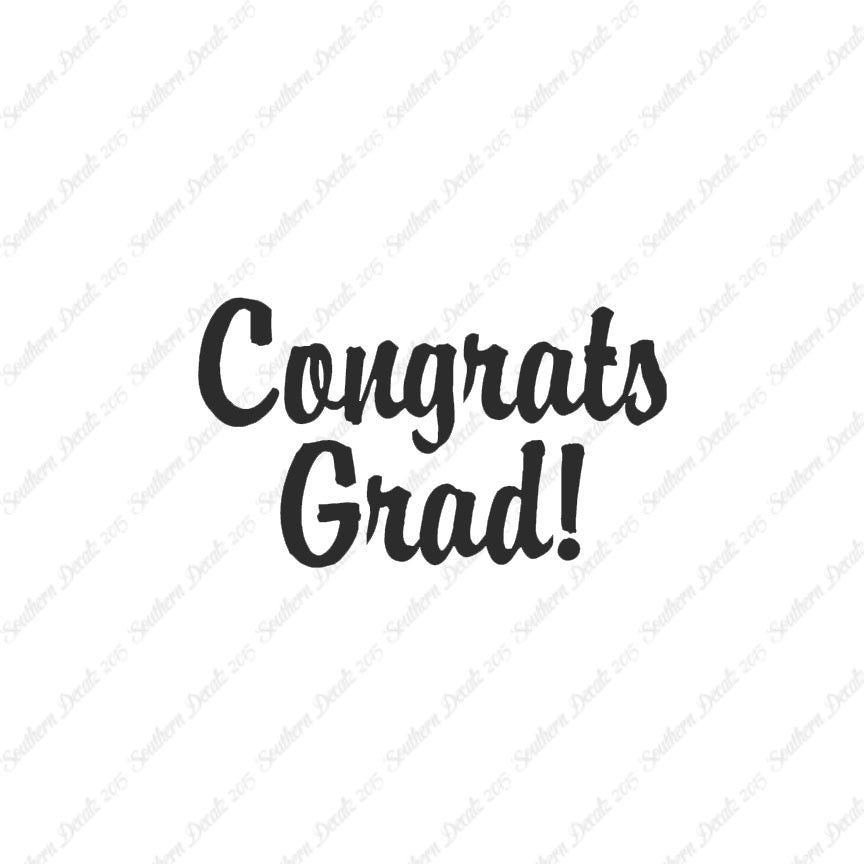 Congrats Grad Graduation