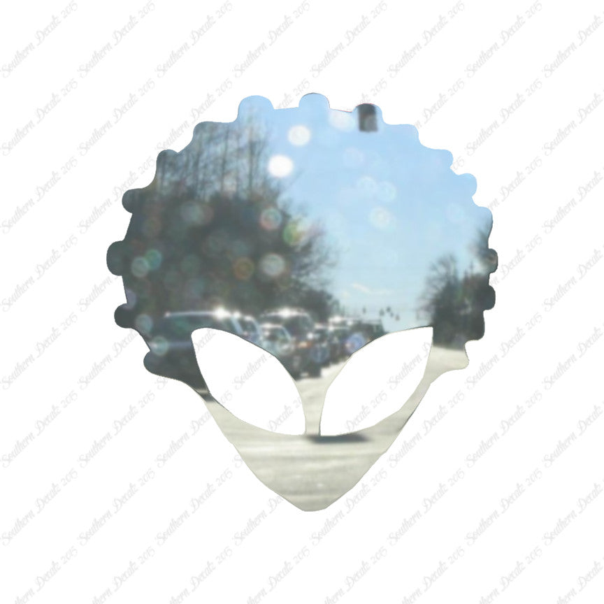 Alien Head Afro Hair