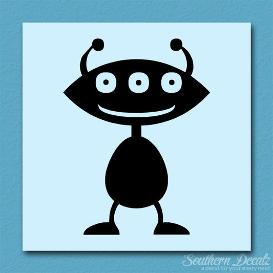 Alien Cute Eyes Martian