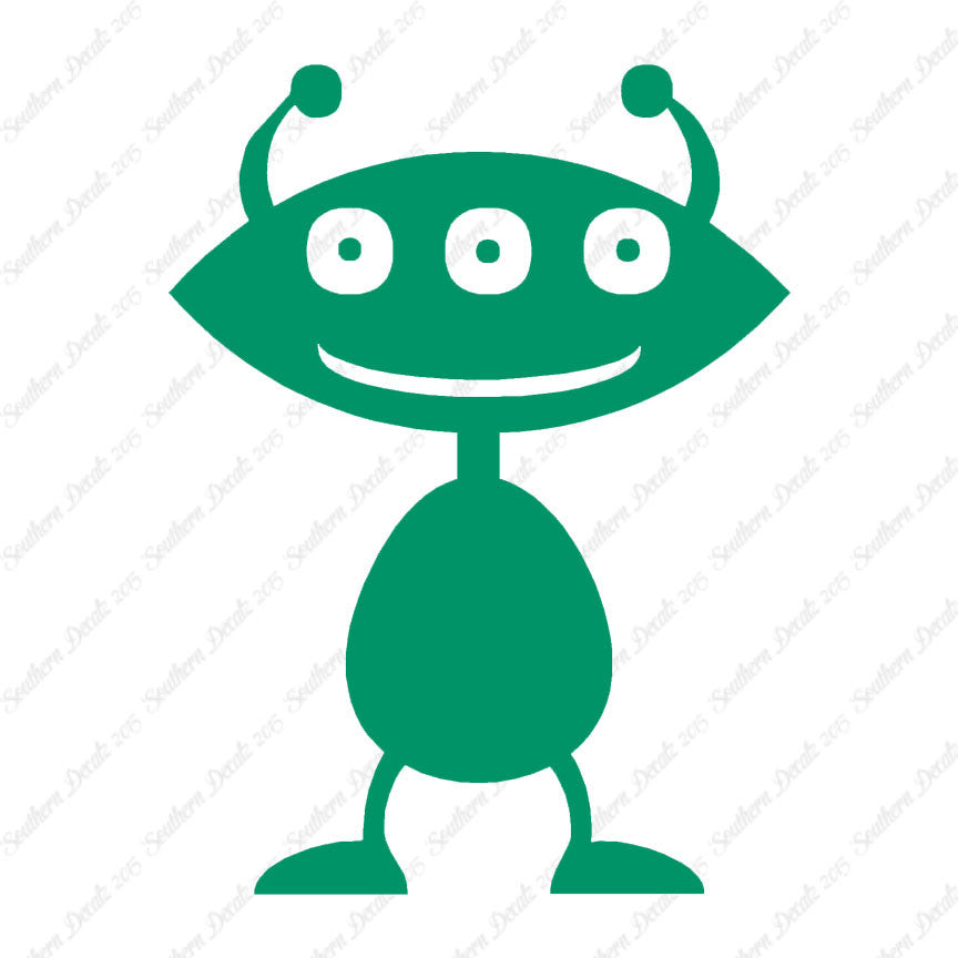 Alien Cute Eyes Martian