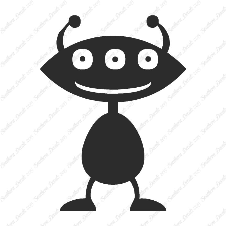 Alien Cute Eyes Martian
