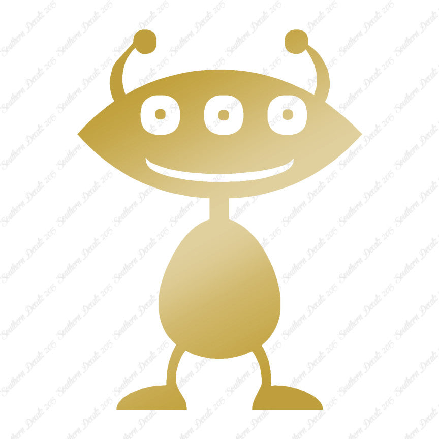 Alien Cute Eyes Martian