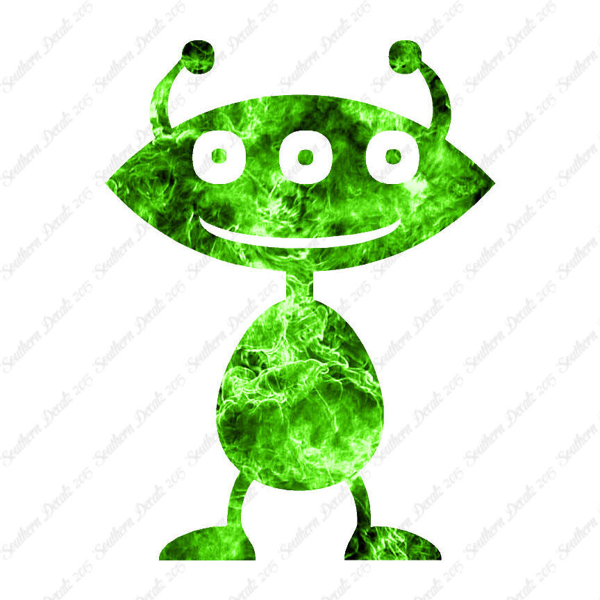 Alien Cute Eyes Martian