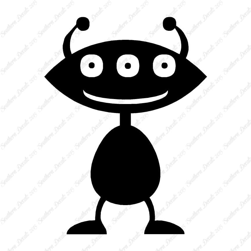 Alien Cute Eyes Martian