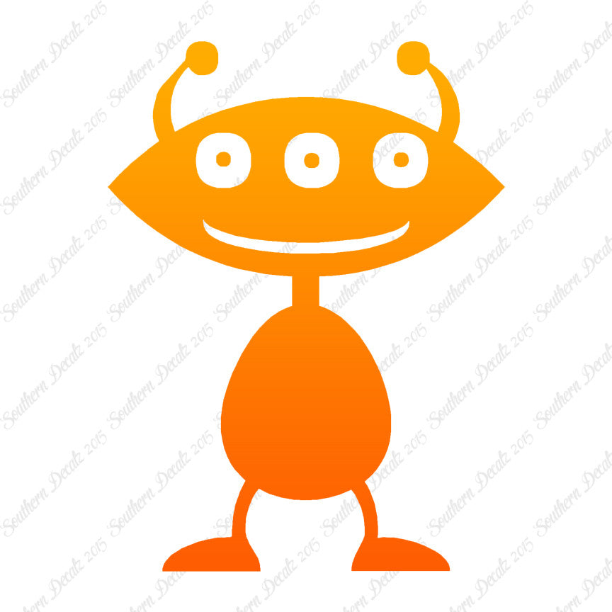 Alien Cute Eyes Martian