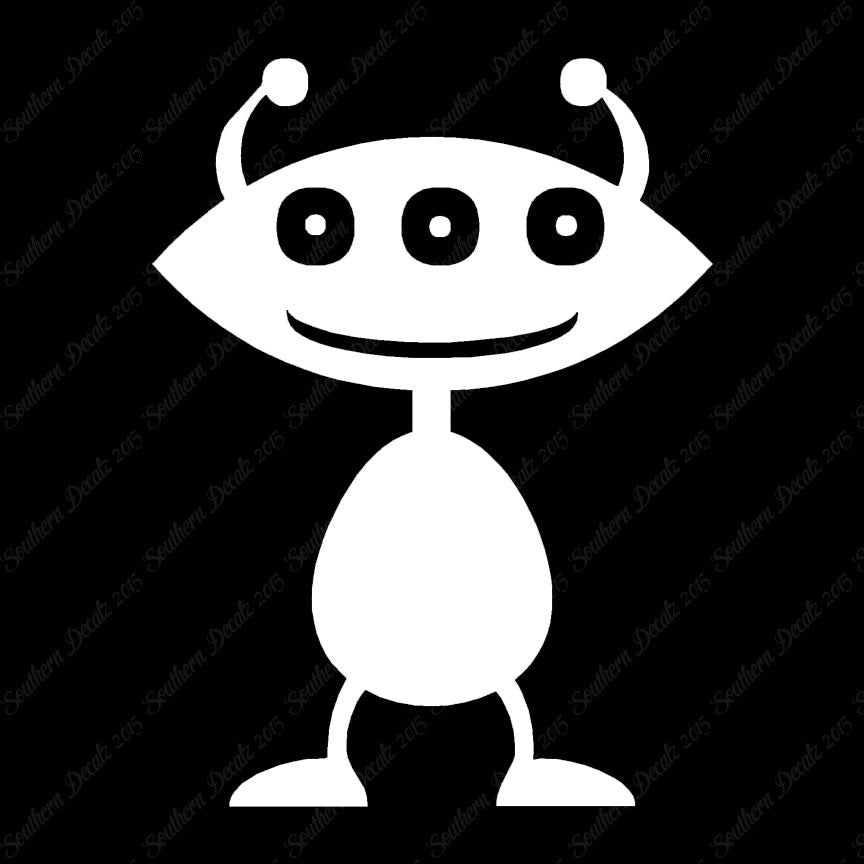 Alien Cute Eyes Martian