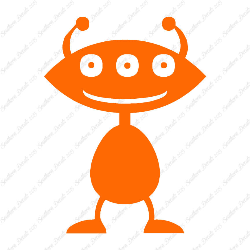Alien Cute Eyes Martian