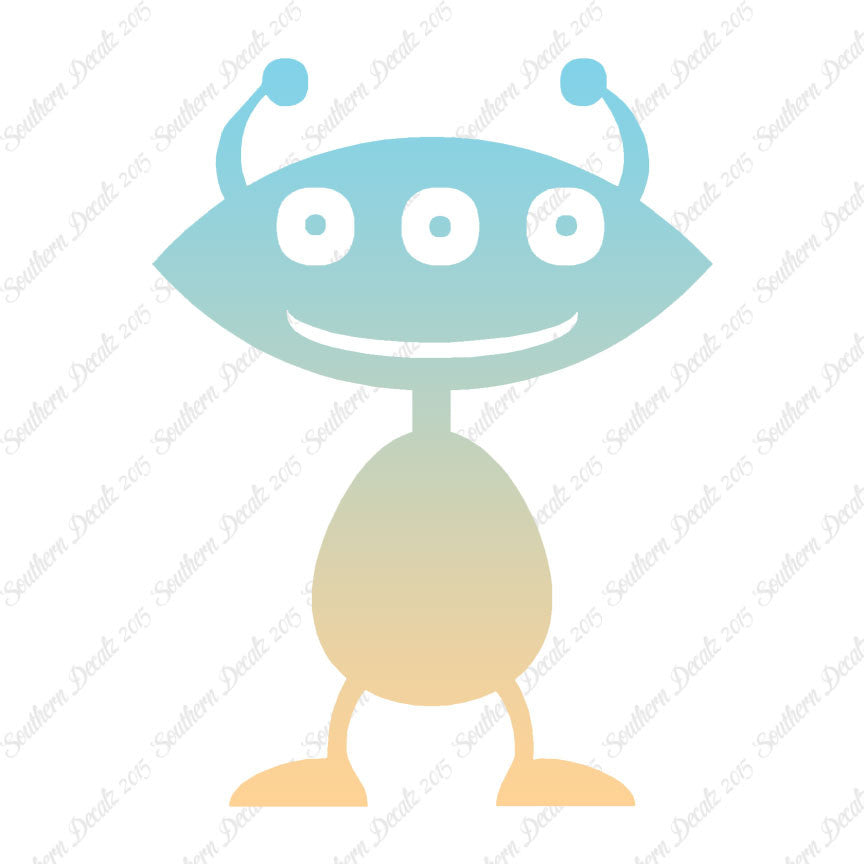 Alien Cute Eyes Martian