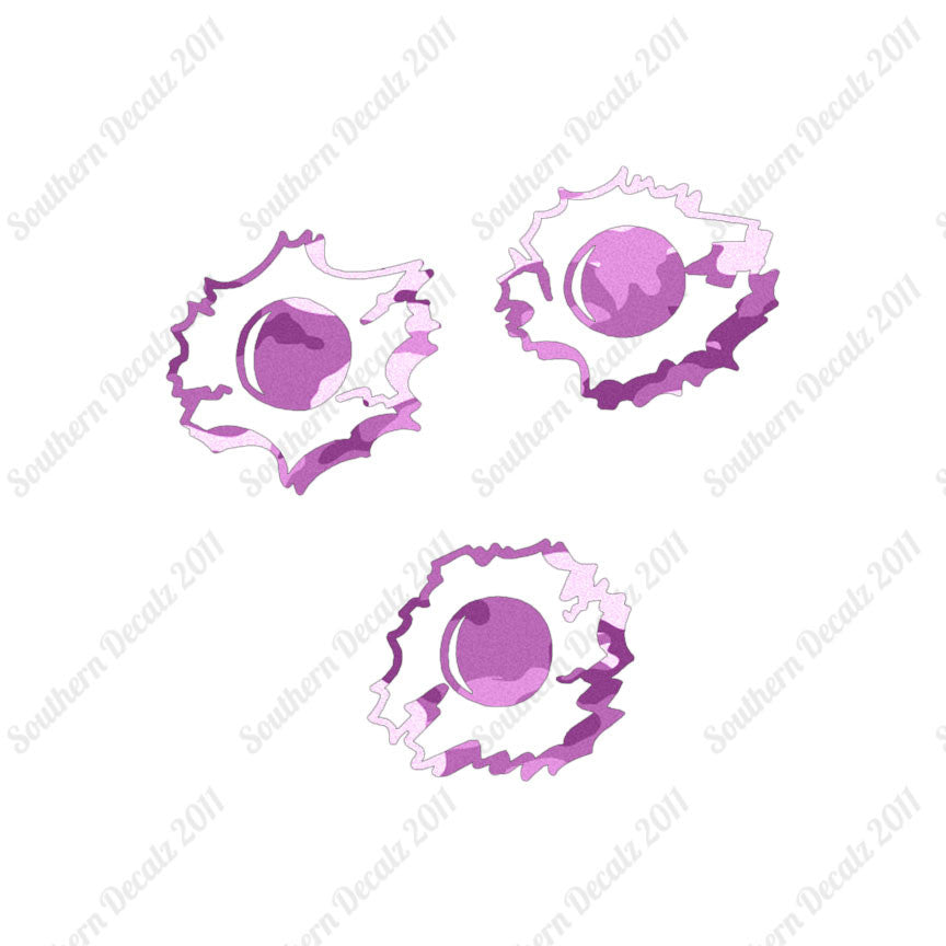 Three Bullet Holes
