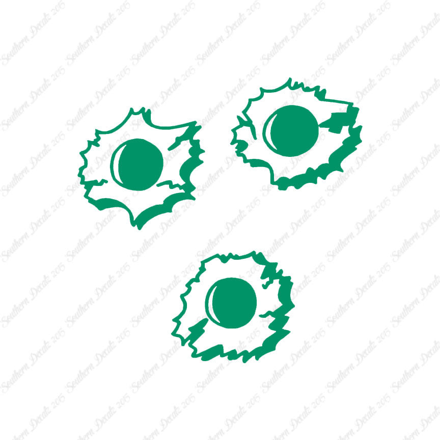 Three Bullet Holes