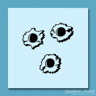 Three Bullet Holes