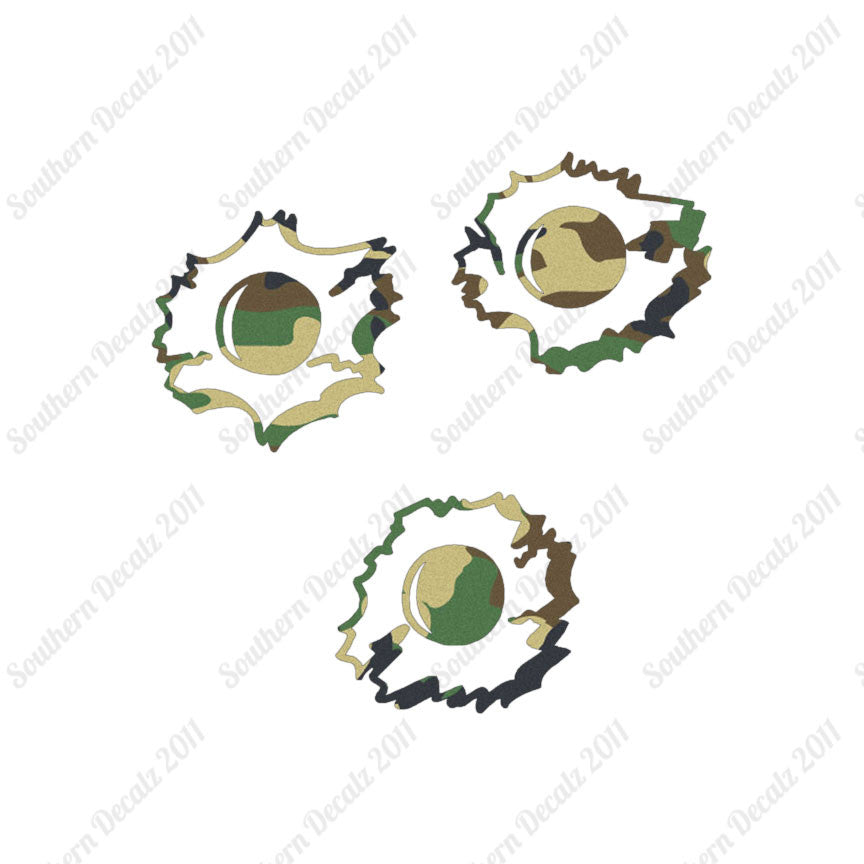 Three Bullet Holes