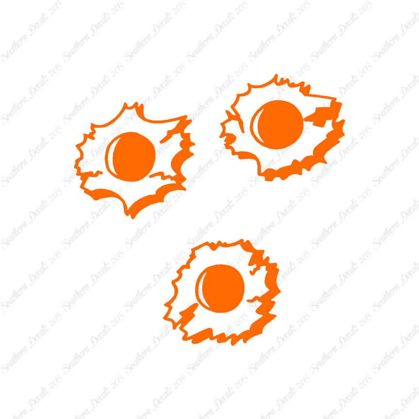 Three Bullet Holes