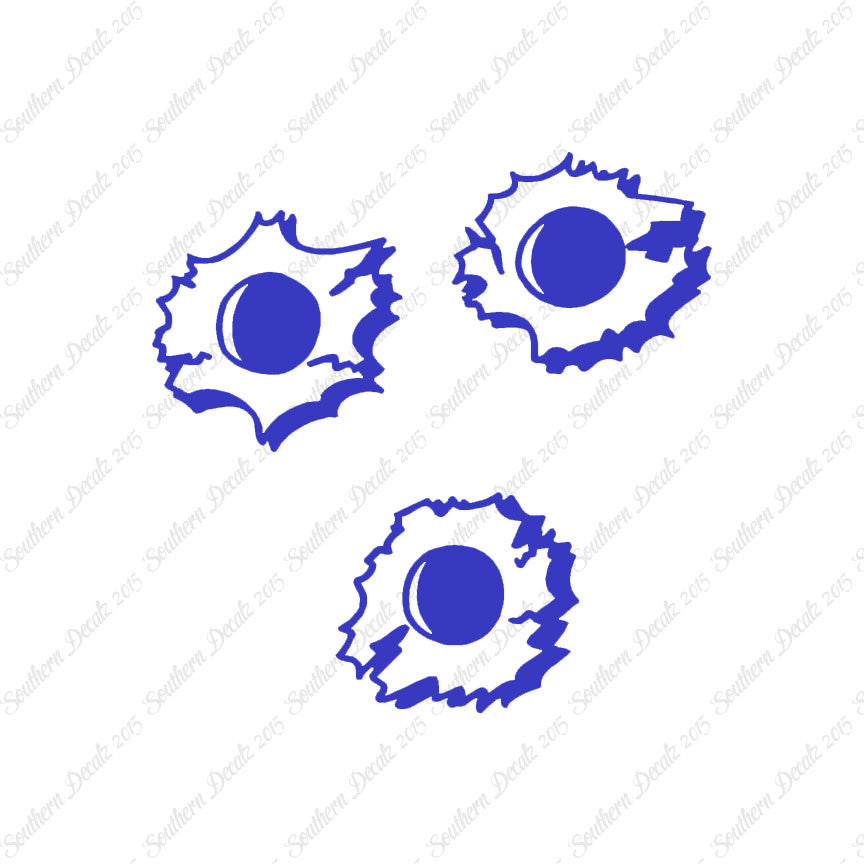 Three Bullet Holes