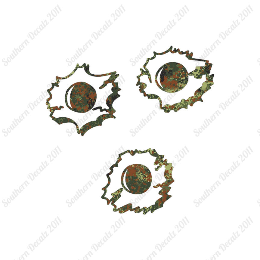Three Bullet Holes