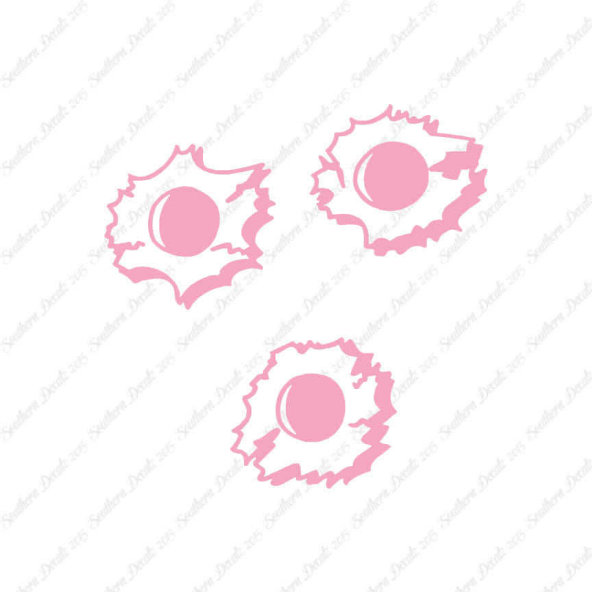 Three Bullet Holes