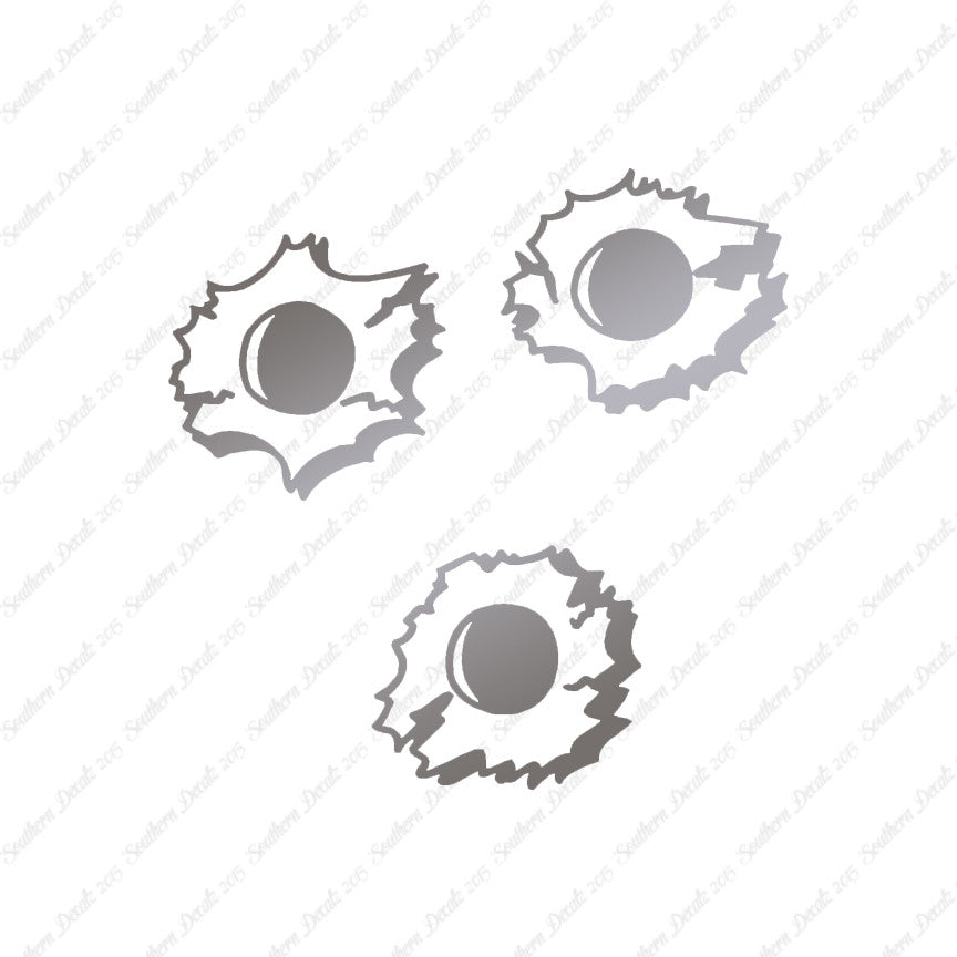 Three Bullet Holes