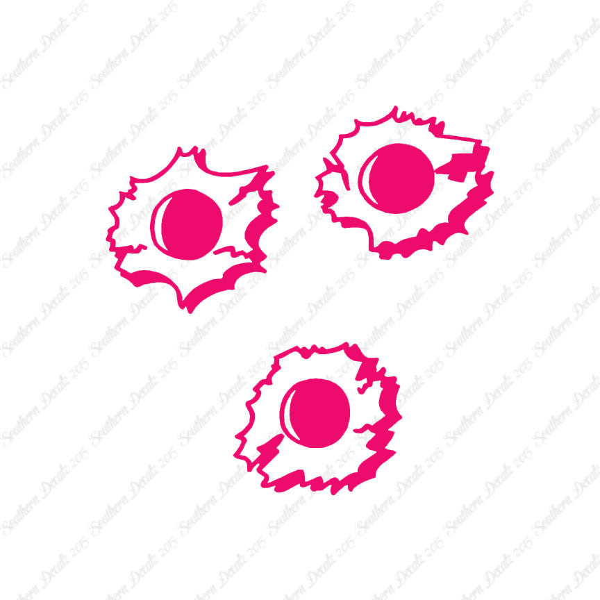 Three Bullet Holes
