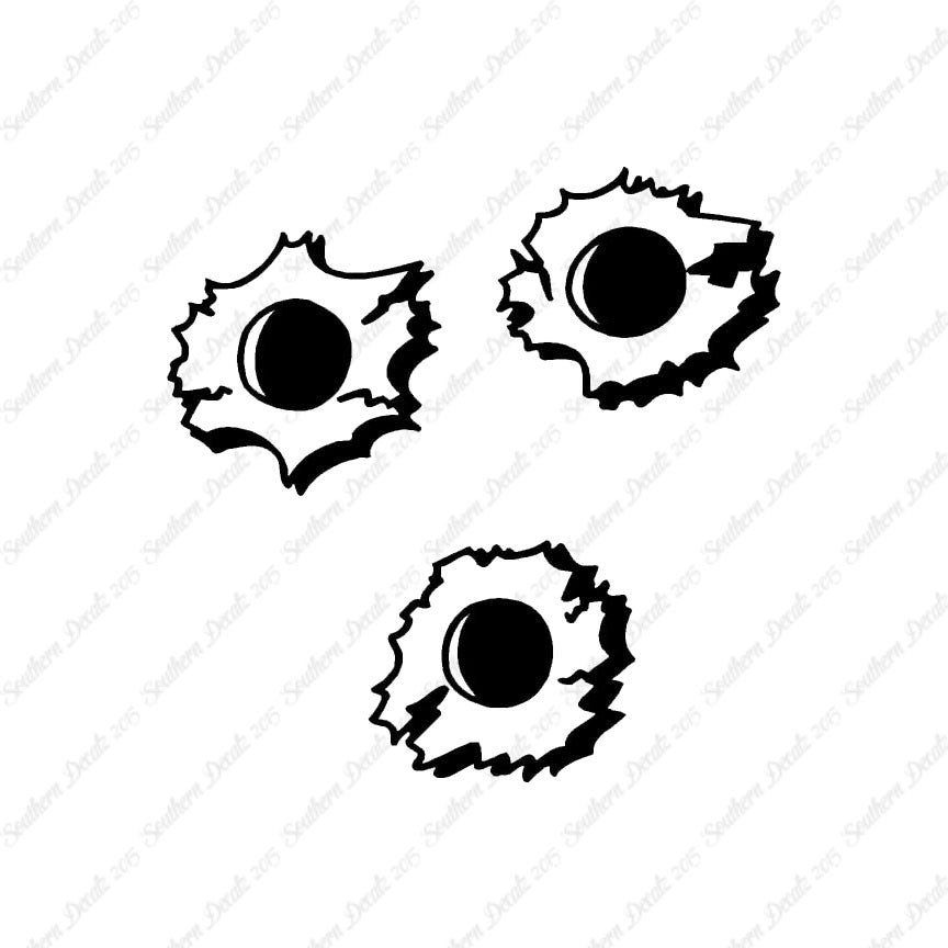 Three Bullet Holes