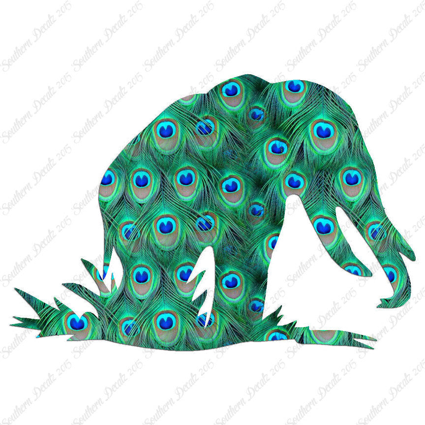 Grazing Elephant Tusks