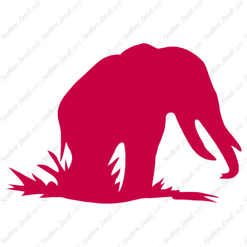 Grazing Elephant Tusks