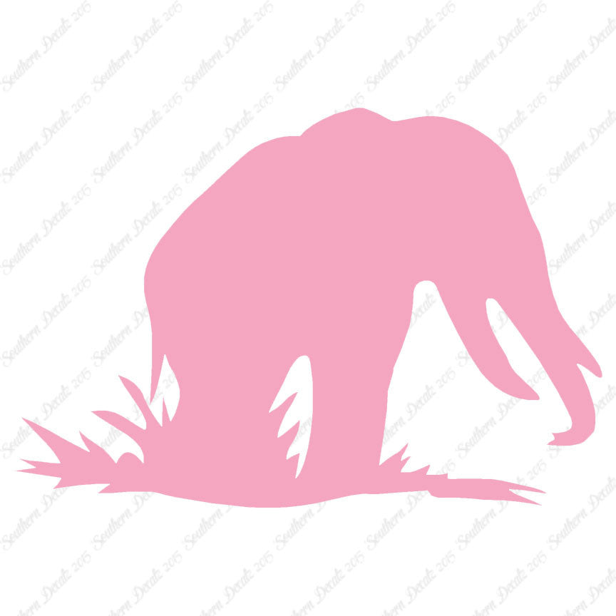 Grazing Elephant Tusks