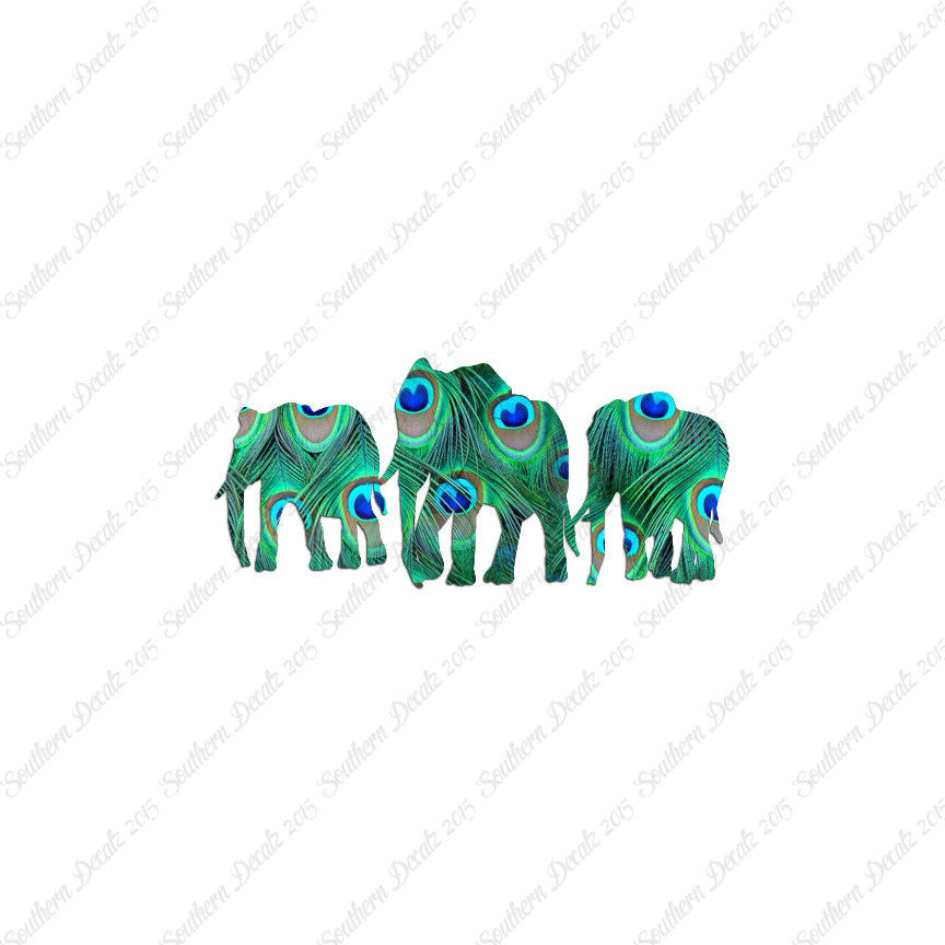 Group Of Elephant Herd