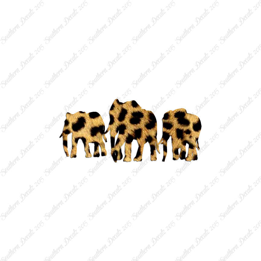 Group Of Elephant Herd
