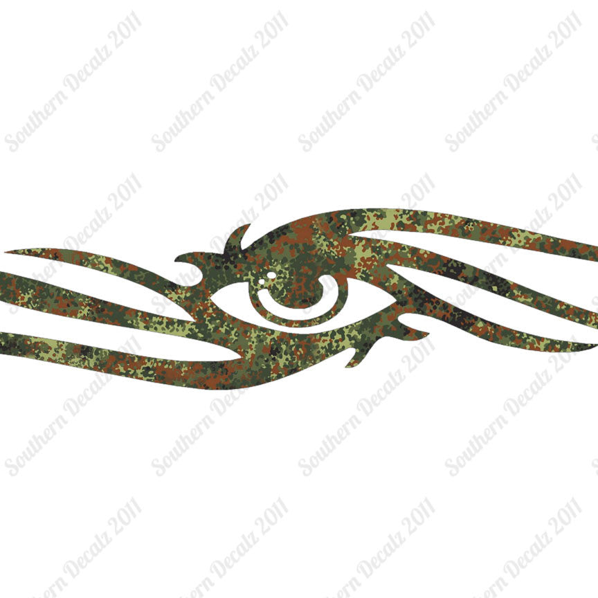 Tribal Eye Art Glare