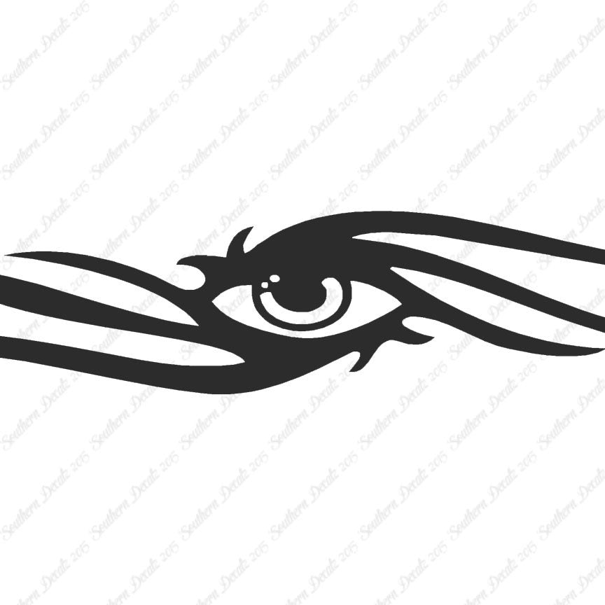 Tribal Eye Art Glare