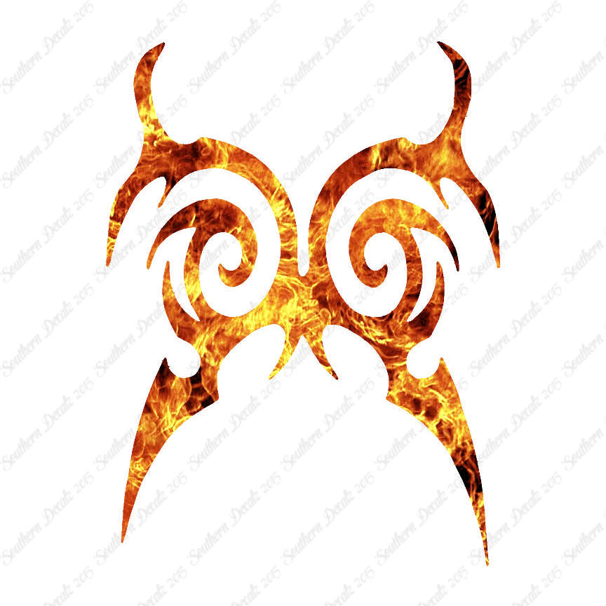 Tribal Butterfly Design
