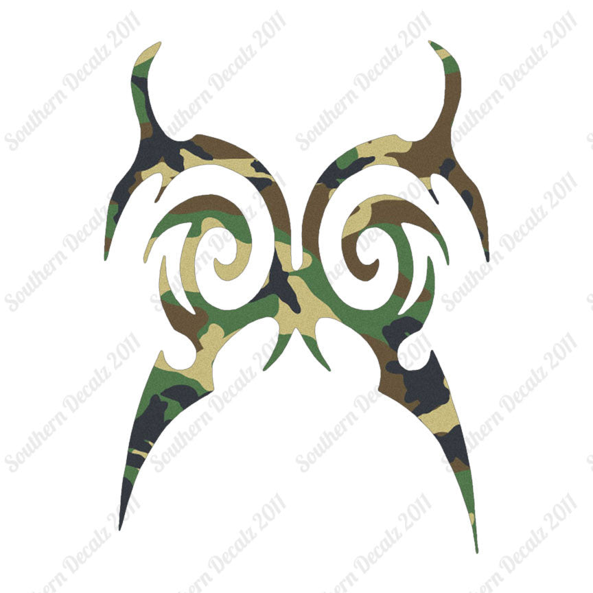 Tribal Butterfly Design