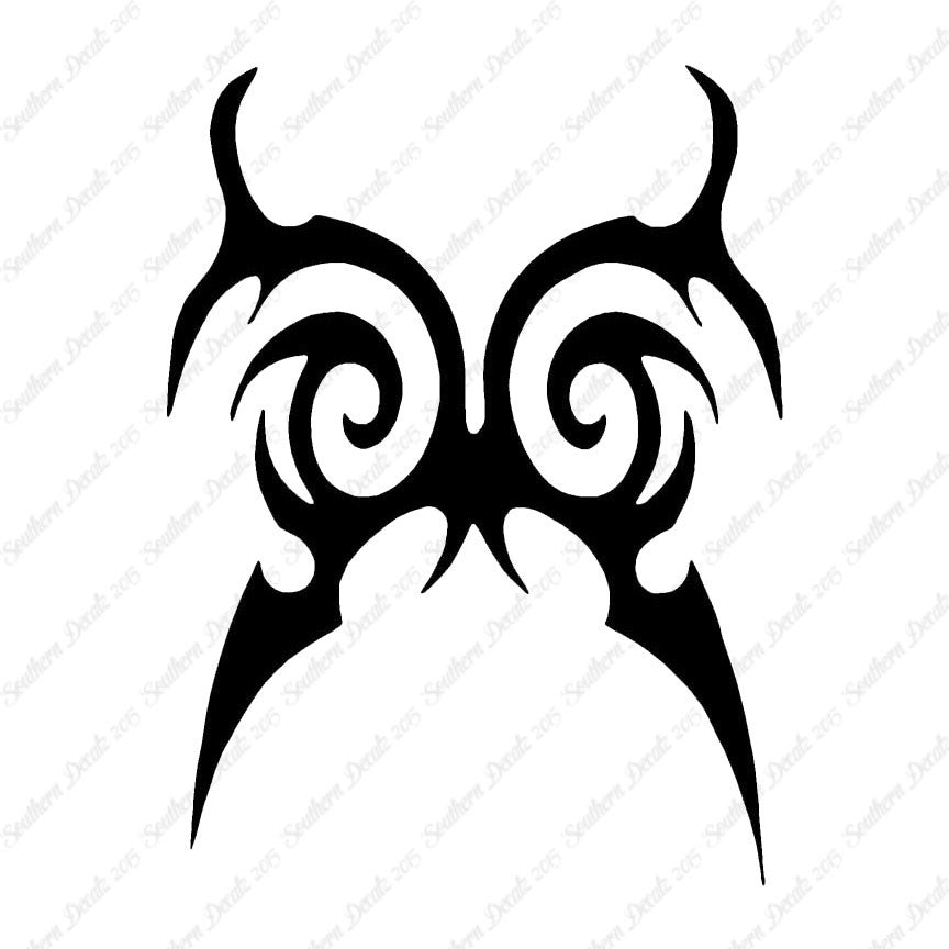 Tribal Butterfly Design