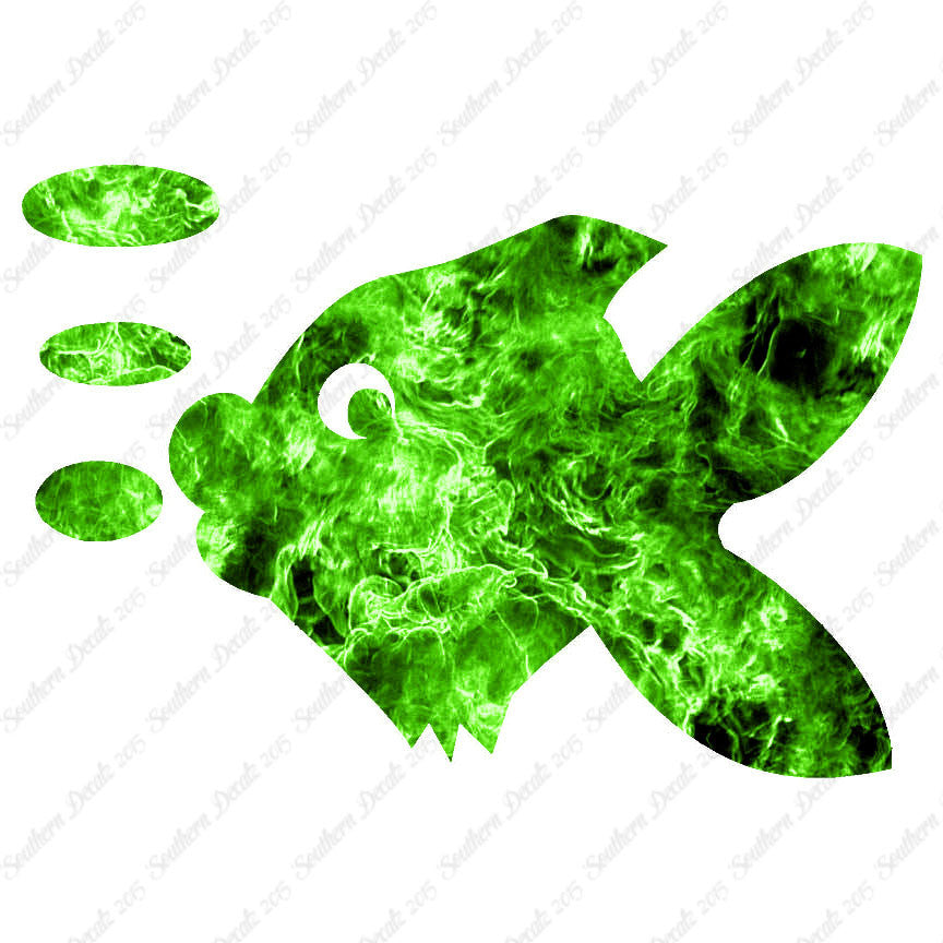 Fish Art Bubbles