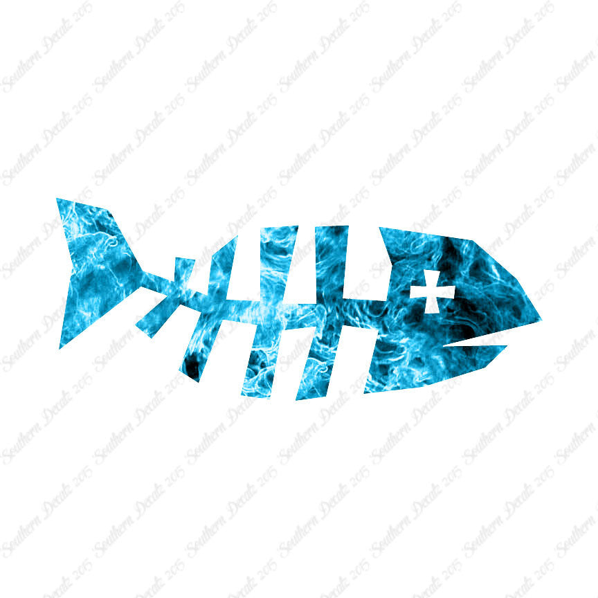Fish Skeleton Art