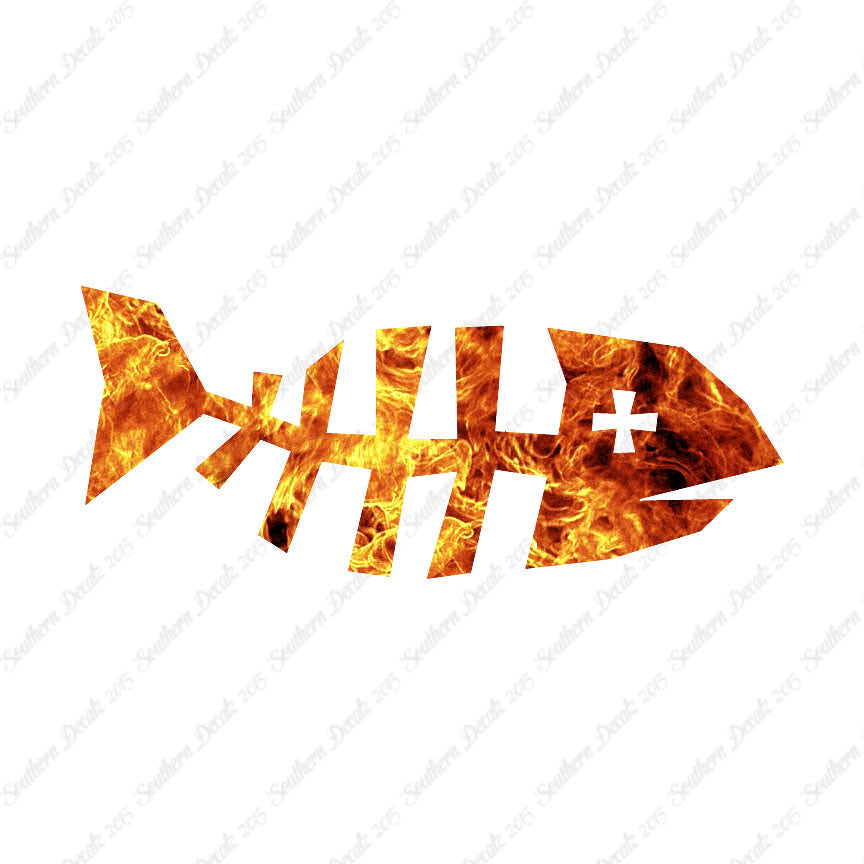 Fish Skeleton Art