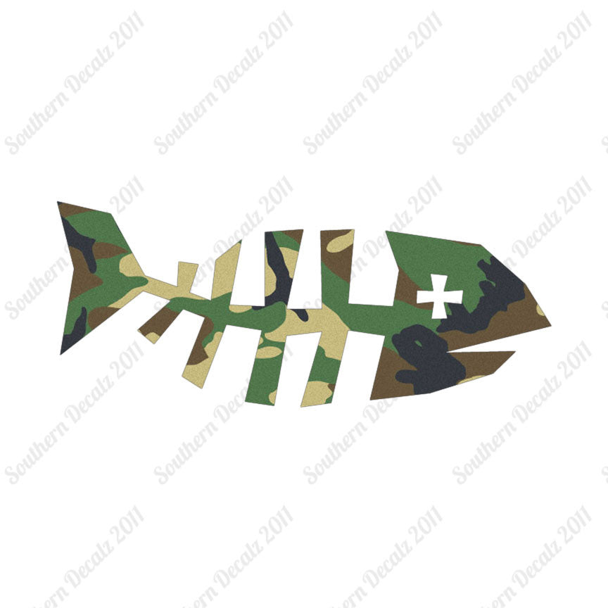 Fish Skeleton Art