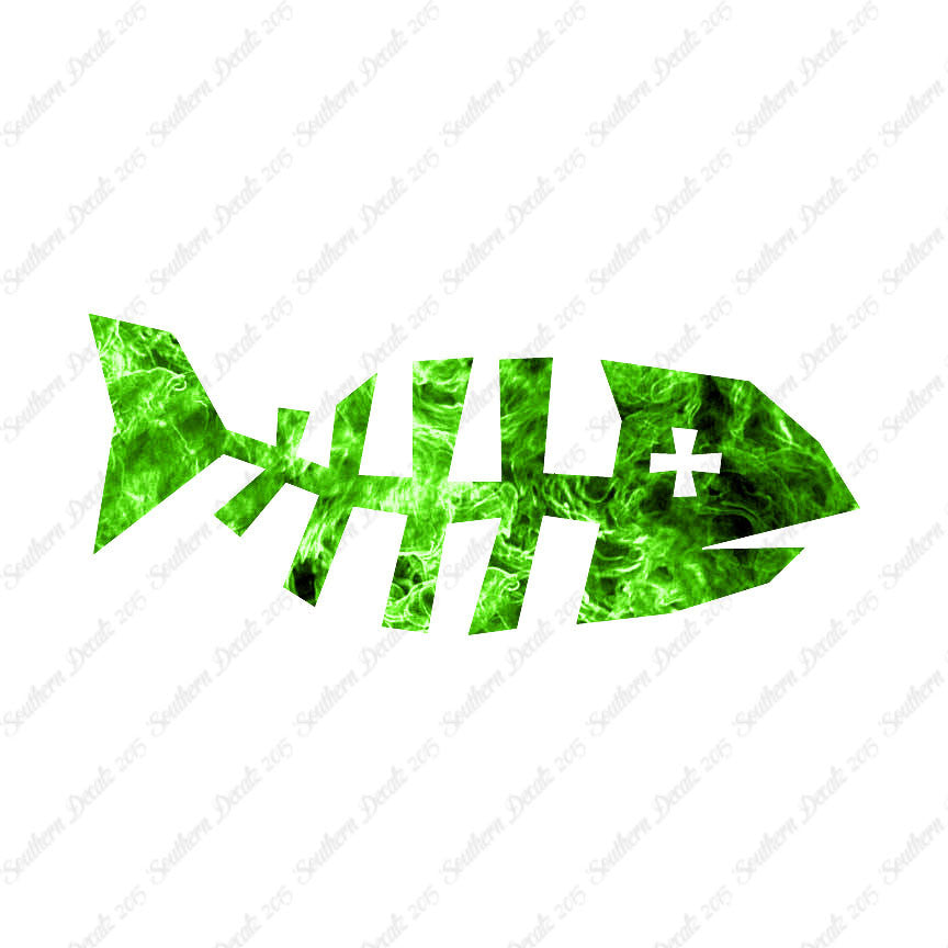 Fish Skeleton Art