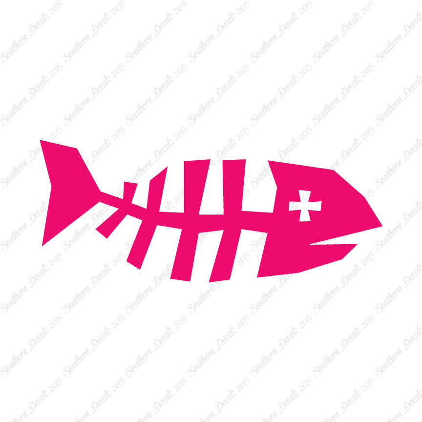 Fish Skeleton Art