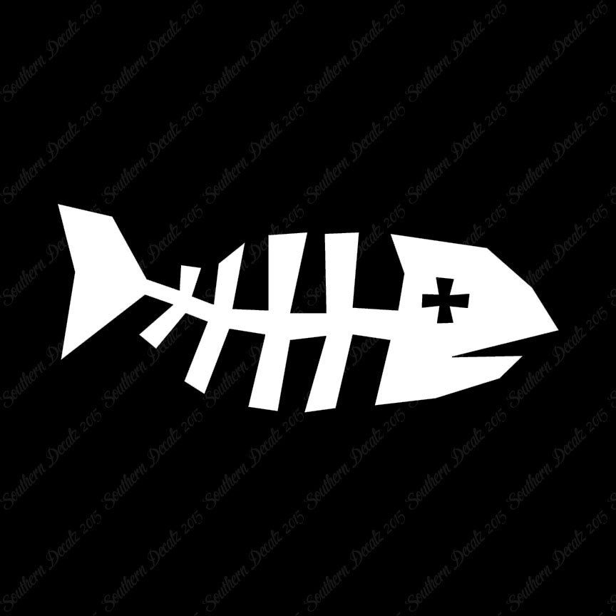Fish Skeleton Art