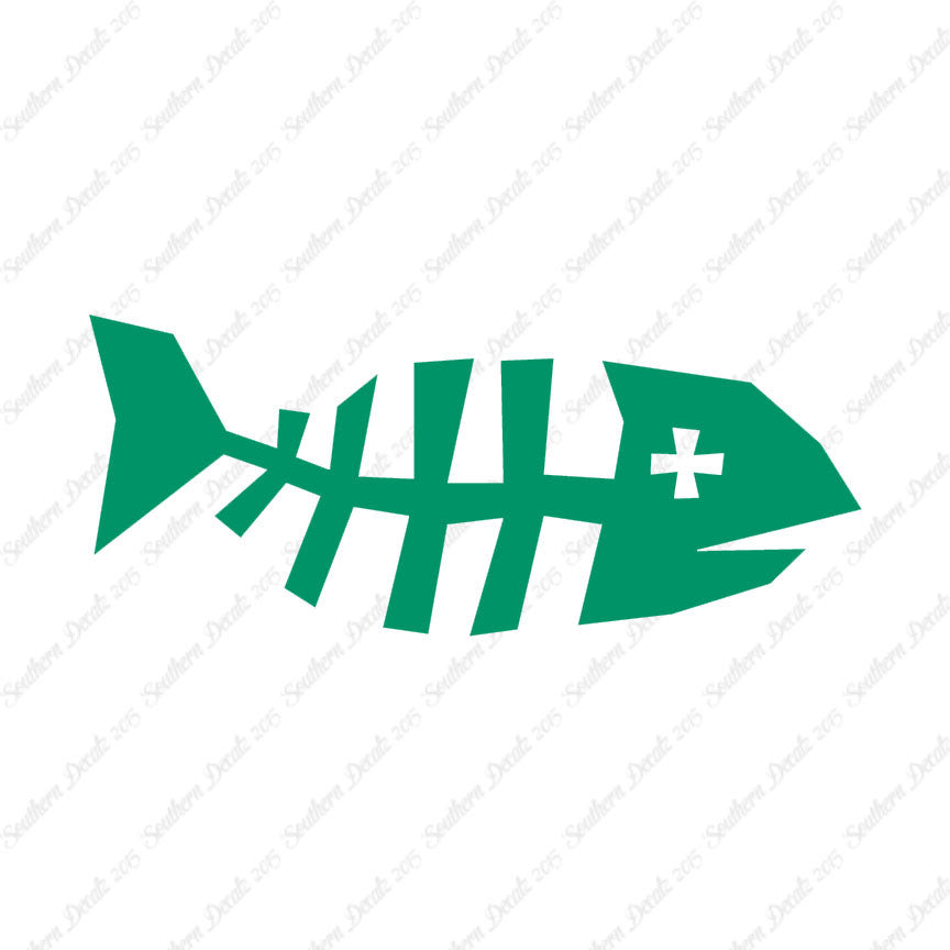 Fish Skeleton Art