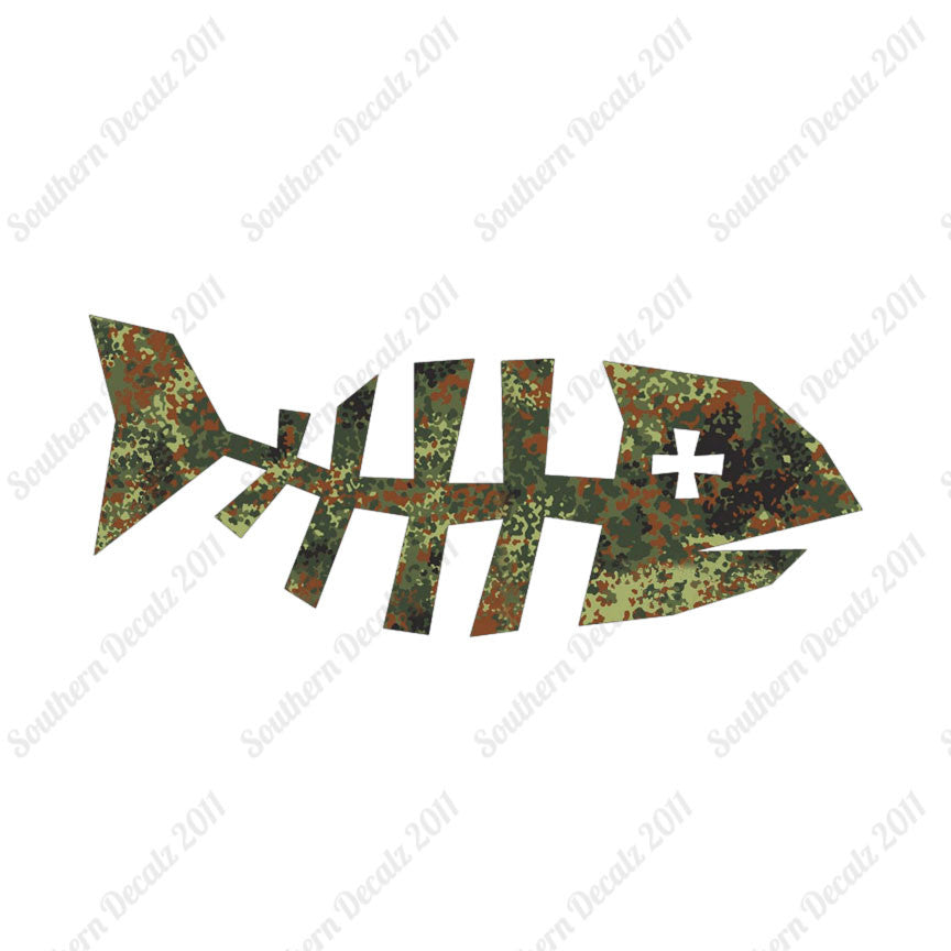 Fish Skeleton Art