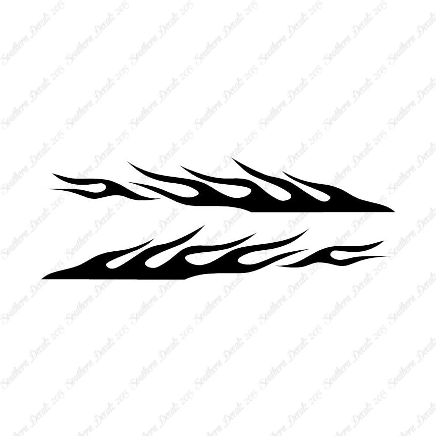 Fire Flames Blade Splash