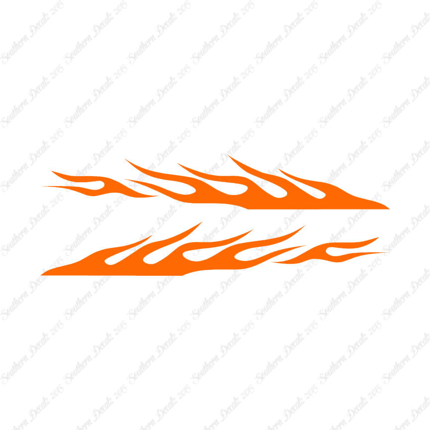 Fire Flames Blade Splash