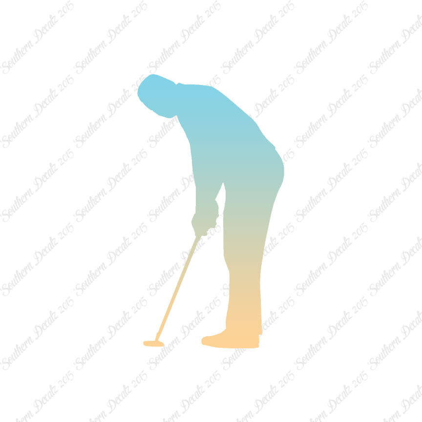 Golfer Putter Golfing