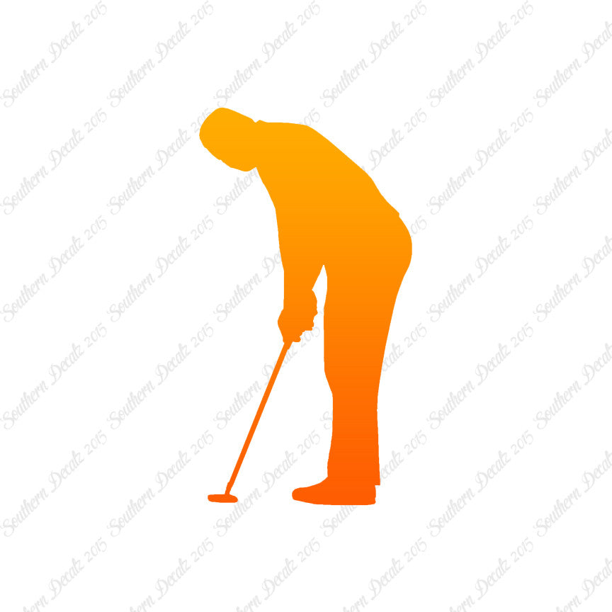 Golfer Putter Golfing