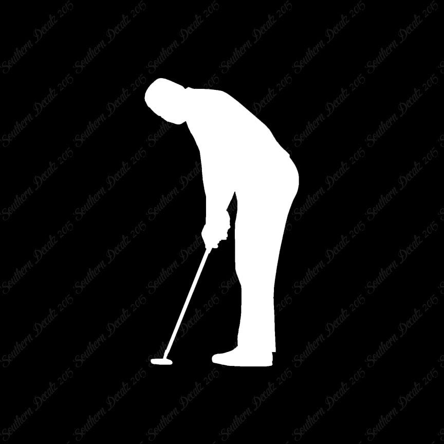 Golfer Putter Golfing